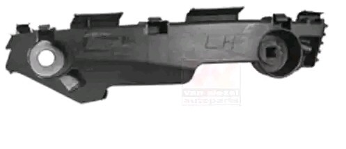 VAN WEZEL Bumper bracket 2756567 VAN WEZEL 2756567 MAZDA 2 Hatchback (XP210) bumper mount replacement