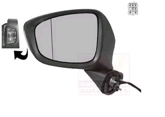 VAN WEZEL Specchietto retrovisore esterno 2780807 VAN WEZEL 2780807 Specchietto retrovisore esterno