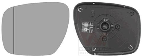 VAN WEZEL Backspegelglas 2783837 2783837 VAN WEZEL sidospegelglas MAZDA 3