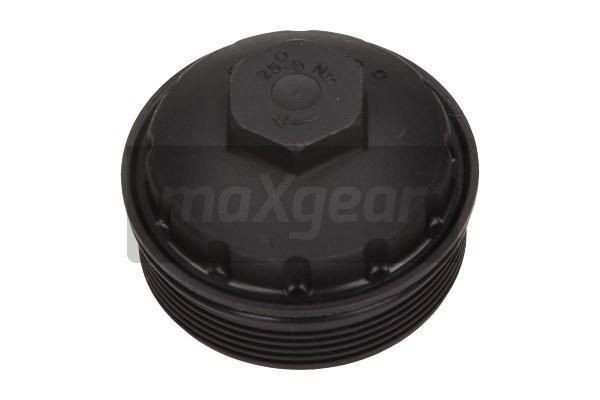 MAXGEAR Veko, puzdro olejového filtra 28-0303 Kryt olejového filtra / tesnenie MAXGEAR MITSUBISHI 28-0303