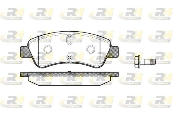 ROADHOUSE Remblokken 2840.10 2840.10 Remblokken ROADHOUSE OPEL ANTARA