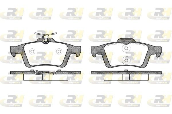 ROADHOUSE Kit pastiglie freni 2842.30 2842.30 Pastiglie dei freni VOLVO S60 ROADHOUSE costo
