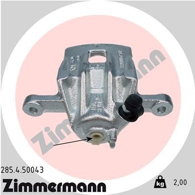 ZIMMERMANN Brzdový strmeň 285.4.50043 285.4.50043 Brzdový strmeň KIA SPORTAGE ZIMMERMANN