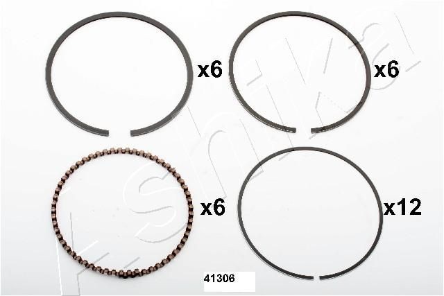 ASHIKA Δακτύλιος εμβόλου 29-41306 29-41306 Ελατηρια εμβολου ASHIKA MITSUBISHI ECLIPSE