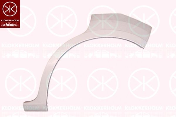 KLOKKERHOLM Vonkajżie spätné zrkadlo 29111032 Spätné zrkadlo KLOKKERHOLM Honda INTEGRA 29111032