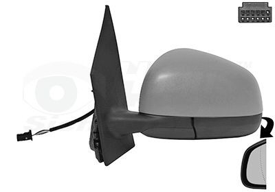 VAN WEZEL Specchietto retrovisore esterno 2916817 VAN WEZEL 2916817 Specchietto retrovisore esterno