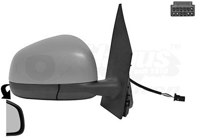 VAN WEZEL Specchietto retrovisore esterno 2916818 VAN WEZEL 2916818 Specchietto retrovisore esterno