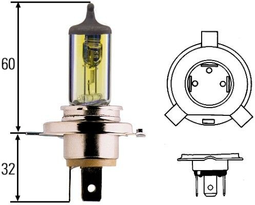 HELLA Lampadina, faro di profondità 8GJ 002 525-341 HELLA 8GJ 002 525-341 Lampadina anabbagliante Dodge CALIBER costo