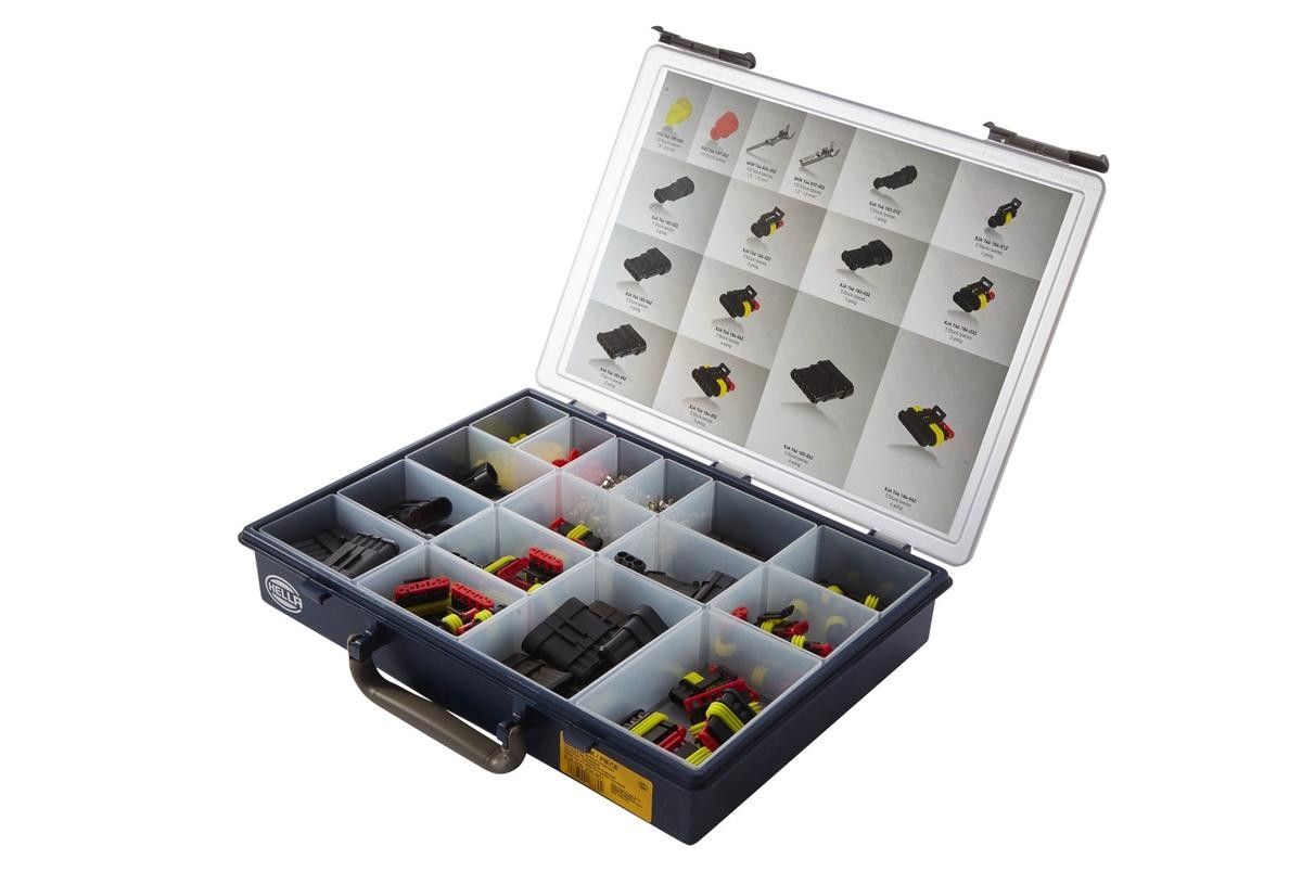 HELLA Steckgehäuse 8JA 009 256-801 8JA 009 256-801 E-Satz für Anhängerkupplung HELLA LEXUS LX