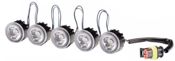 HELLA Jogo de luzes de circulação diurna 2PT 177 696-701 Luzes diurnas Audi 8D5, B5 2PT 177 696-701 HELLA