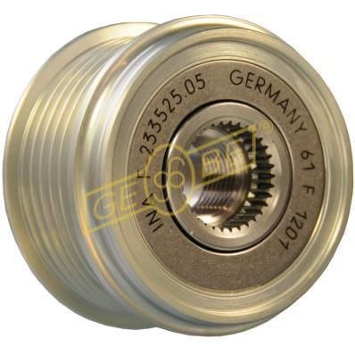 GEBE Generator friløbskobling 3 3545 1 GEBE 3 3545 1 Reparationssæt PORSCHE Boxster (987)