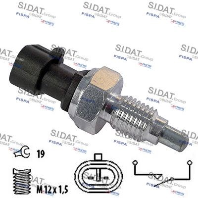 SIDAT Bryter, ryggelys 3.234204 Bryter ryggelys SIDAT SAMURAI 3.234204 billige