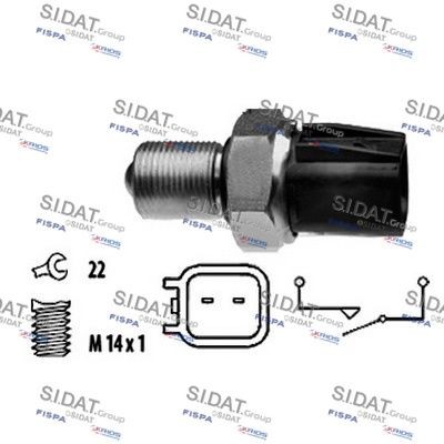 SIDAT Interruttore, Luce di retromarcia 3.234250 3.234250 costo Interruttore retromarcia SIDAT RENAULT GRAND SCÉNIC