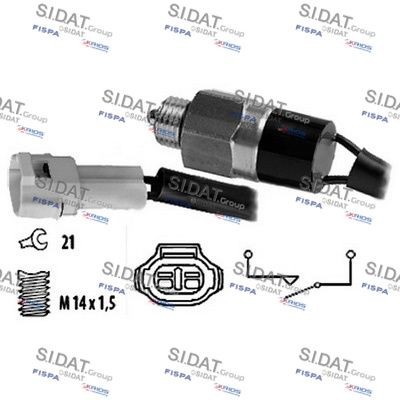 SIDAT Slēdzis, Atpakaļgaitas signāla lukturis 3.234270 Slēdzis atpakaļgaitas signāla lukturis SUZUKI SIDAT 3.234270