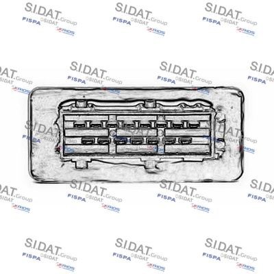 SIDAT Relæ, benzinpumpe 3.240130 SIDAT 3.240130 Fiat Punto 176 Brændstofpumperelæ pris