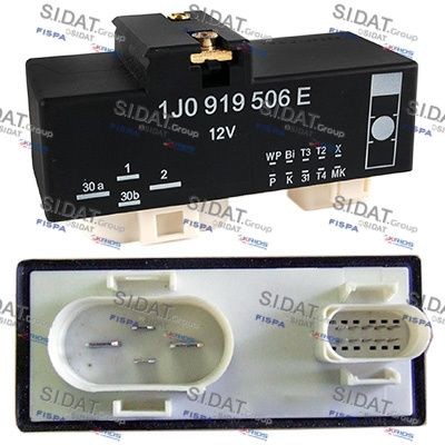 SIDAT Relejs, Radiatora ventilatora sistēma 3.240144 Relejs, radiatora ventilatora sistēma SIDAT CADDY 3.240144 lēti