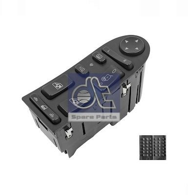 DT Spare Parts Brytare, fönsterhiss 3.37086 3.37086 DT Spare Parts strömställare fönsterhiss MAZDA CX-7