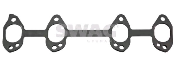 SWAG Tetning, eksosmanifold 30 10 0665 Manifold pakning SKODA SWAG 30 10 0665