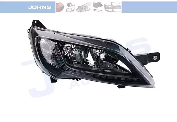 JOHNS Forlygte 30 44 10-8 JOHNS 304410-8 Fjernlygter Mercedes-Benz GLA originale