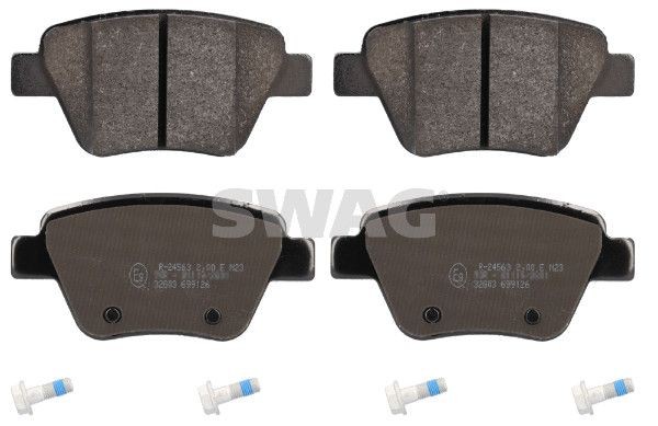 SWAG Remblokken 30 91 6797 Seat LEON Remblok SWAG 30 91 6797