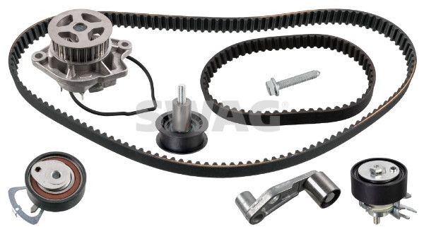 SWAG Water pump and timing belt kit 30 93 2737 Audi TT SWAG timing belt and water pump 30932737