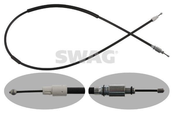 SWAG Handremkabel 30 93 6935 SWAG 30 93 6935 Remkabel PORSCHE 911 Speedster (997) goedkoop