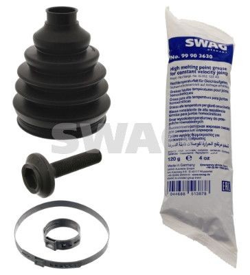 SWAG Putekļusargu komplekts, Piedziņas vārpsta 30 94 4201 Pusass putekļu gumijas SWAG A7 30 94 4201 lēti