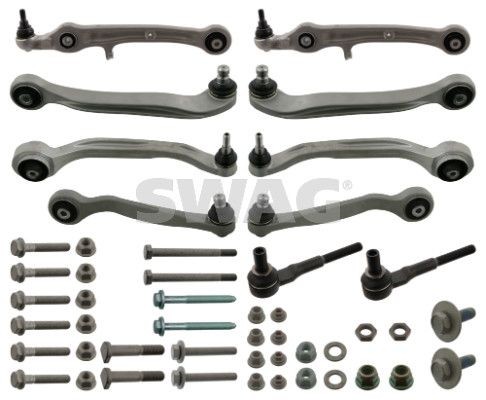 SWAG Kit riparazione, Braccio trasversale 30 94 8900 30 94 8900 costo Kit riparazione braccio oscillante SWAG HONDA ACCORD