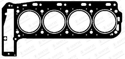 GOETZE Gasket, cylinder head 30-024923-20 MERCEDES-BENZ E-Class GOETZE cylinder head gasket 3002492320