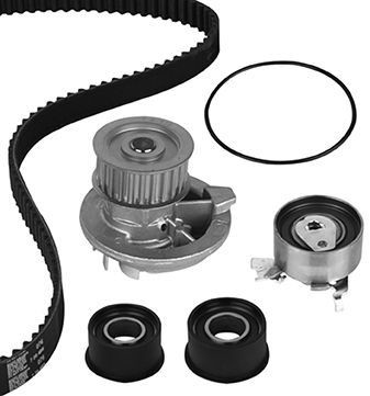 METELLI Vesipumppu + jakohihnasarja 30-0572-1 METELLI 30-0572-1 Omega (B) Sedan (V94) Ketju