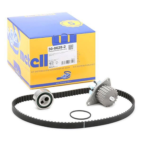 METELLI Kit cinghia distribuzione, pompa acqua 30-0628-2 METELLI 30-0628-2 Kit cinghia distribuzione, pompa acqua