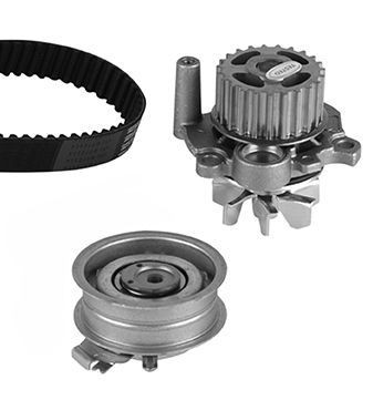 Bomba de água + kit de correia dentada METELLI 30-0947-1 METELLI 30-0947-1: Bomba de água + kit de distribuição Volkswagen BORA 2006