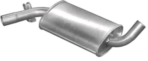 POLMO Mittelschalldämpfer 30.08 POLMO 30.08 Mitteltopf Jetta 2 Kosten