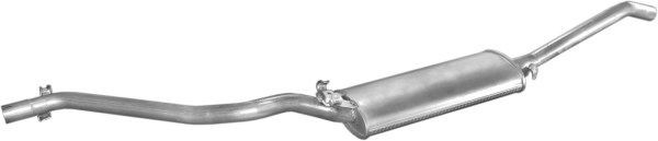 POLMO Einddemper 30.12 Volkswagen CADDY Achterdemper POLMO 30.12