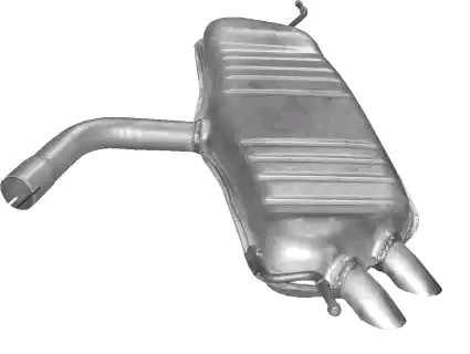 Rear silencer POLMO 30.153 POLMO 30.153 SKODA YETI 2015 exhaust silencer price