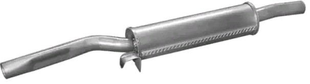 POLMO Middle silencer 30.24 AUDI A1 POLMO middle silencer 3024