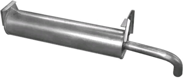 POLMO Izplūdes gāzu trokšņa slāpētājs (pēdējais) 30.27 POLMO 30.27 Izplūdes gāzu trokšņa slāpētājs VW T3 Furgons lēti