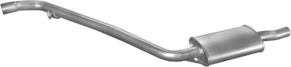 POLMO Keskiäänenvaimentaja 30.40 VW T4 Van keskimmäinen äänenvaimennin POLMO 30.40