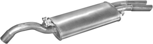 POLMO Bakre eksospotte 30.76 POLMO 30.76 originale Bakpotte HYUNDAI STELLAR pris