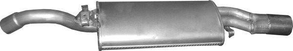 POLMO Πίσω σιλανσιέ 30.77 30.77 Καζανάκι JEEP WRANGLER POLMO