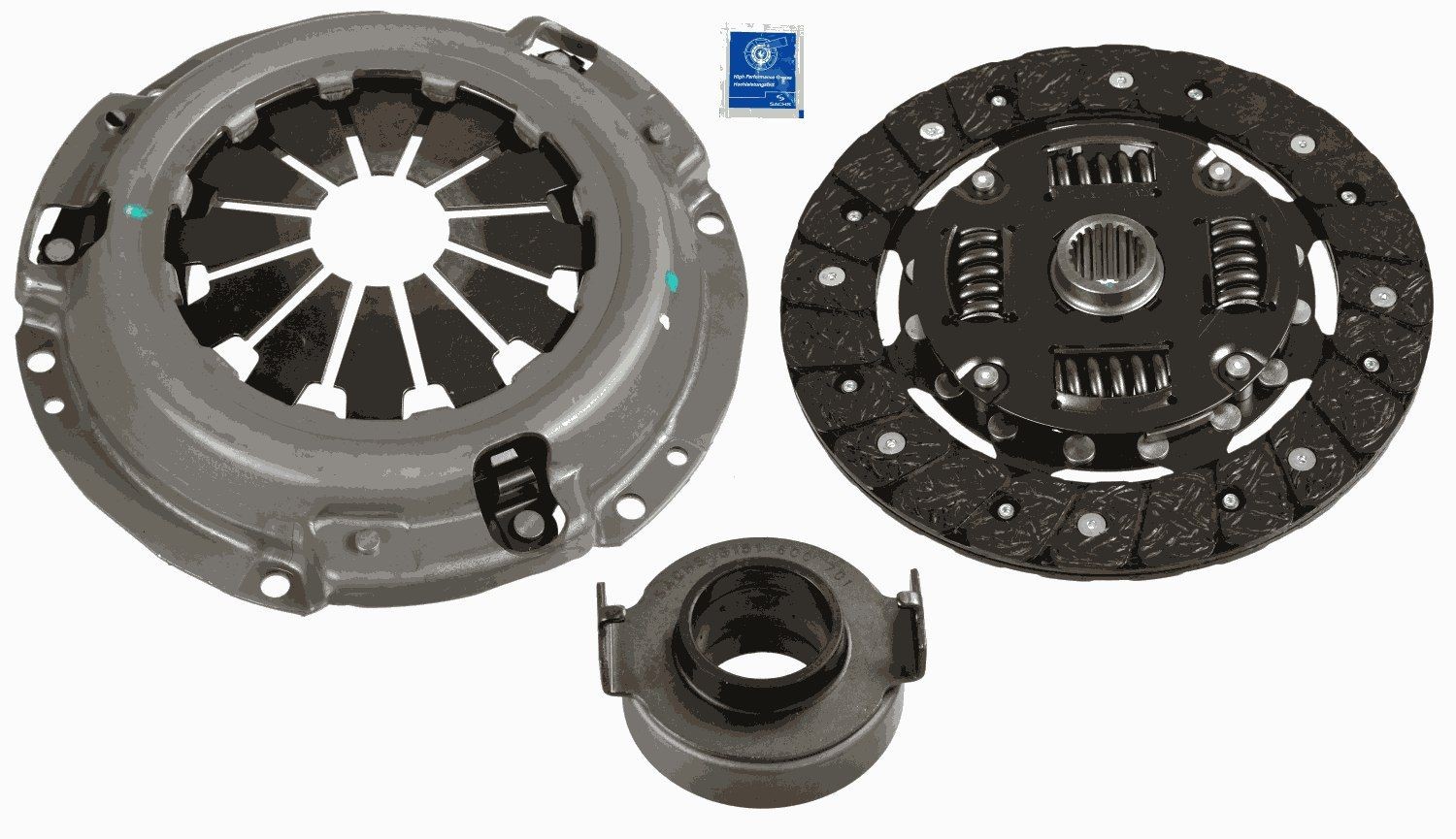 SACHS Kit de embraiagem 3000 954 445 3000 954 445 Embraiagem reforçada HONDA JAZZ SACHS