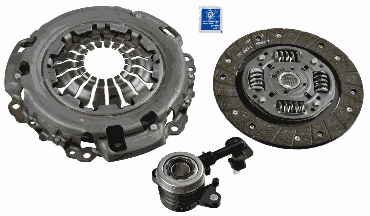 Σετ συμπλέκτη SACHS 3000 990 356 SACHS Kit plus CSC 3000 990 356 Σετ αμπραγιάζ NISSAN MICRA 2022