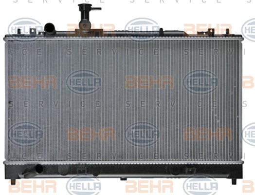 HELLA Engine radiator 8MK 376 769-671 MAZDA 121 HELLA radiator 8MK376769671
