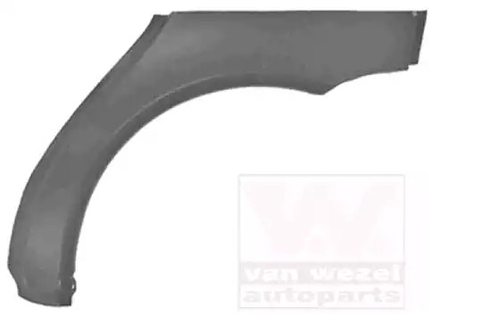 Bočnica VAN WEZEL 3014147 VAN WEZEL 3014147 Bočnica MERCEDES-BENZ Trieda A 2007