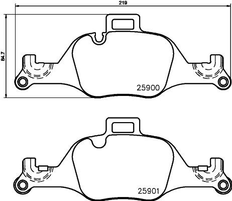 HELLA Oliekoeler 8MO 376 756-761 Oliekoeler van de motor HELLA S60 8MO 376 756-761 goedkoop