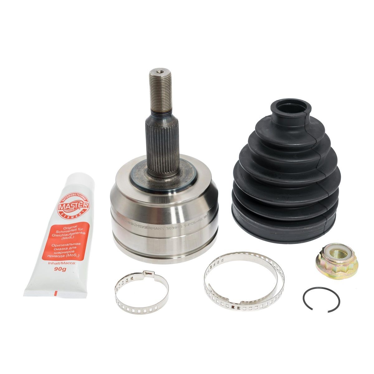 MASTER-SPORT Šarnīru komplekts, Piedziņas vārpsta 303995-SET-MS MASTER-SPORT 303995-SET-MS orģinālās Pusass šarnīrs Mira Tocot (LA5_) cena
