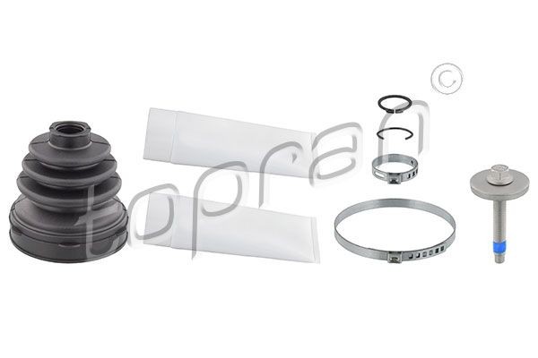 TOPRAN Bälgsats, drivaxel 304 391 304 391 TOPRAN drivknutsdamask SUZUKI ALTO