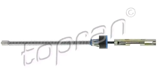 TOPRAN Håndbremsekabel 304 744 Håndbremsekabel TOPRAN Land Rover 110/127 304 744