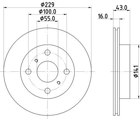 HELLA Embrayage, ventilateur de radiateur 8MV 376 732-211 Embrayage ventilateur de radiateur HELLA Q3 8MV 376 732-211 pas cher