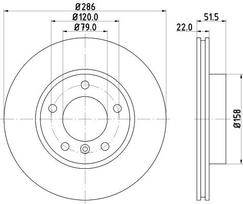 HELLA Τάπα κλεισίματος, ψύκτης 8MY 376 742-131 8MY 376 742-131 Τάπα ψυγείου HELLA VOLVO 960